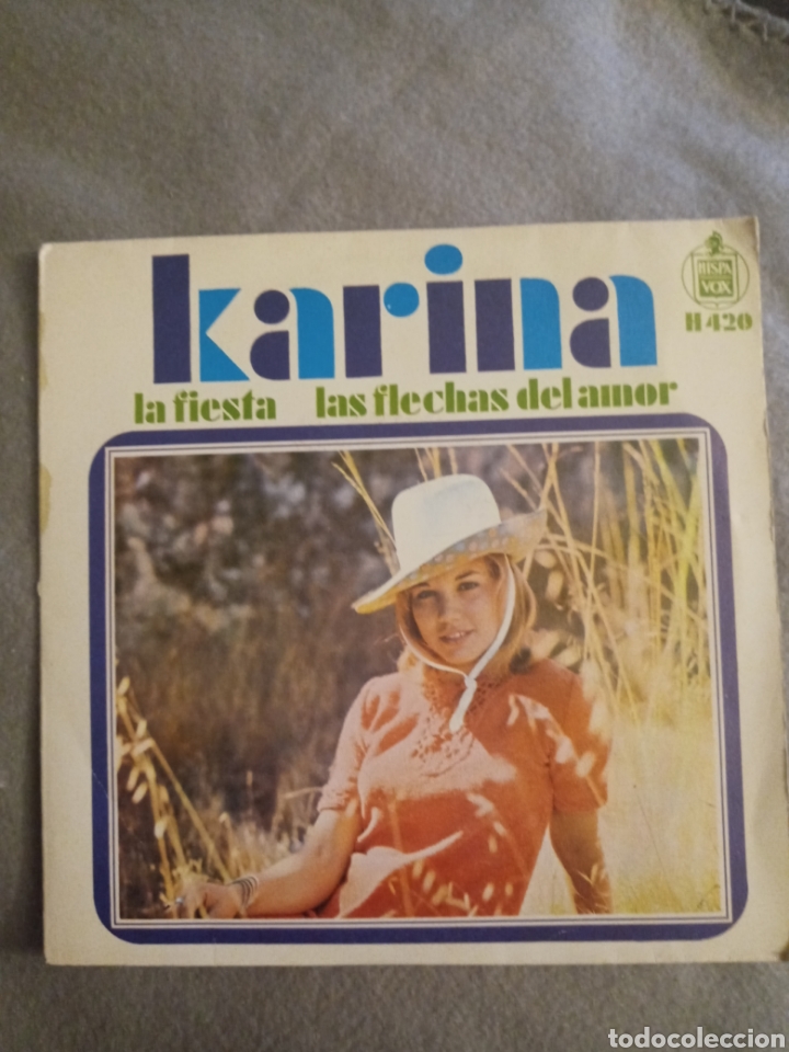 Discos de vinilo: Karina-la fiesta..disco vinilo single - Foto 1