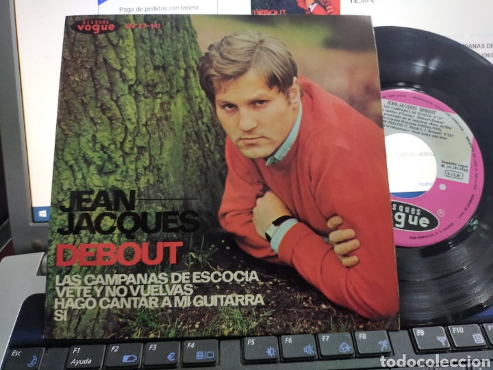 Dischi in vinile: Jean-jacques debout ep las campanas de Escocia + 3 Espa&ntilde;a 1965