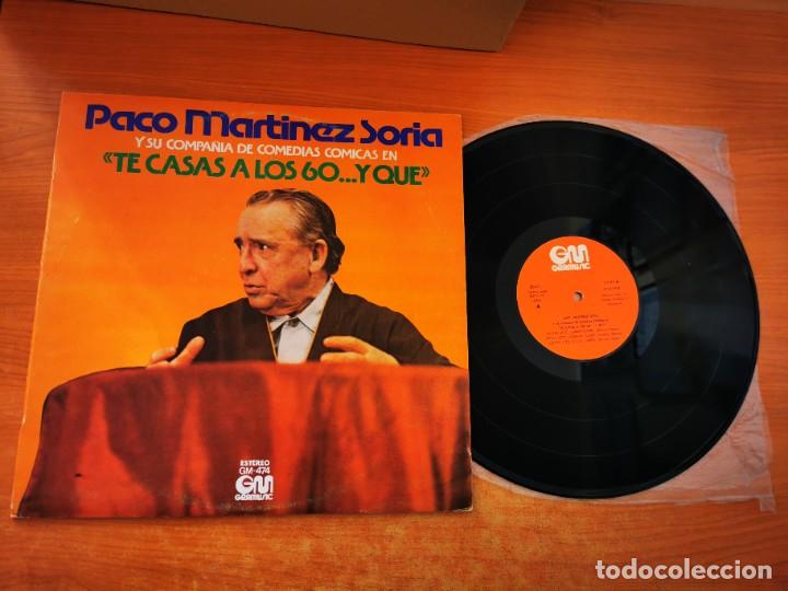 Dischi in vinile: PACO MARTINEZ SORIA Y SU COMPA&Ntilde;IA Te casas a los 60... y que LP VINILO DEL A&Ntilde;O 1976