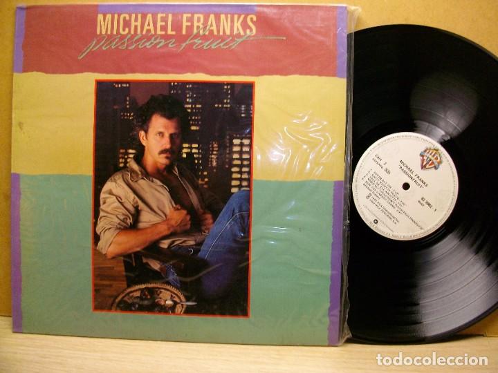 Discos de vinilo: Michael Franks &ndash; Passionfruit LP COMO NUEVO - Foto 1