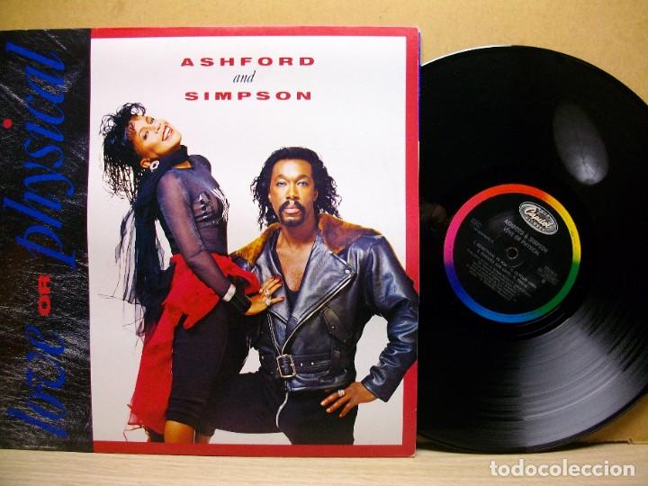 Discos de vinilo: Ashford & Simpson &ndash; Love Or Physical LP - Foto 1