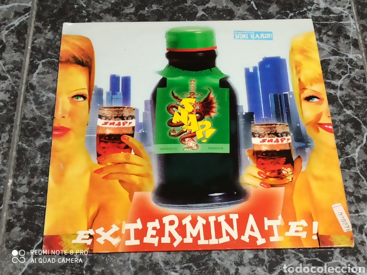 Discos de vinilo: Snap! Featuring Niki Haris! - Exterminate! (12&rdquo;) - Foto 1