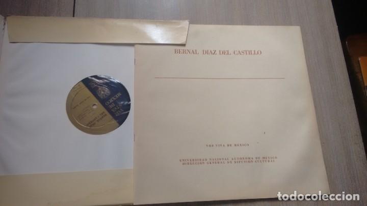 Discos de vinilo: BERNAL DIAZ DEL CASTILLO - LP - VINILO - Foto 2