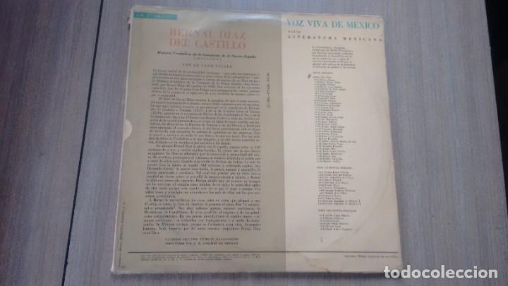 Discos de vinilo: BERNAL DIAZ DEL CASTILLO - LP - VINILO - Foto 3