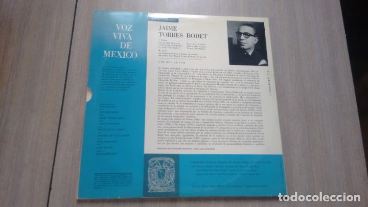 Discos de vinilo: JAIME TORRES BODET - LP - VINILO - Foto 3