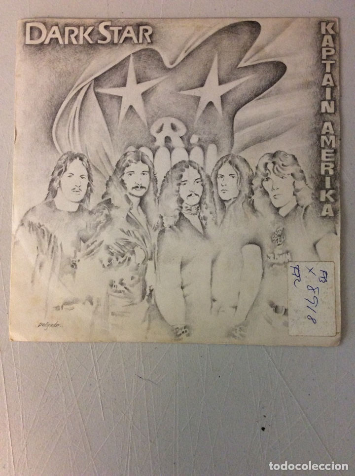 Discos de vinilo: Dark Star. Kaptain Amerika. Louisa. - Foto 1
