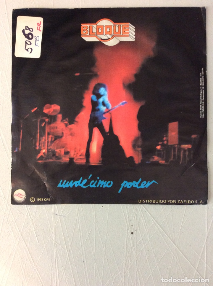 Discos de vinilo: Bloque. Abelardo y Eloisa. Und&eacute;cimo poder. - Foto 2