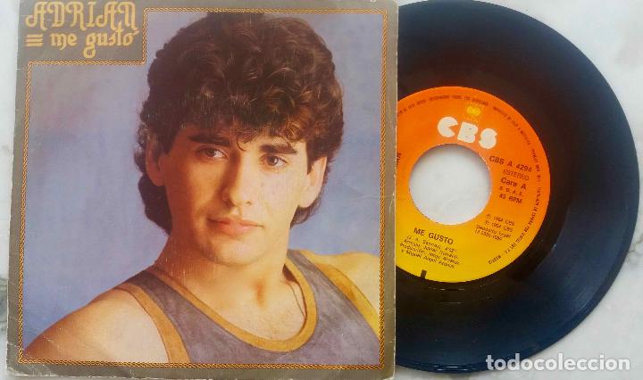 Discos de vinilo: ADRIAN. ME GUSTO. SINGLE ORIGINAL ESPA&Ntilde;A 1984 - Foto 1