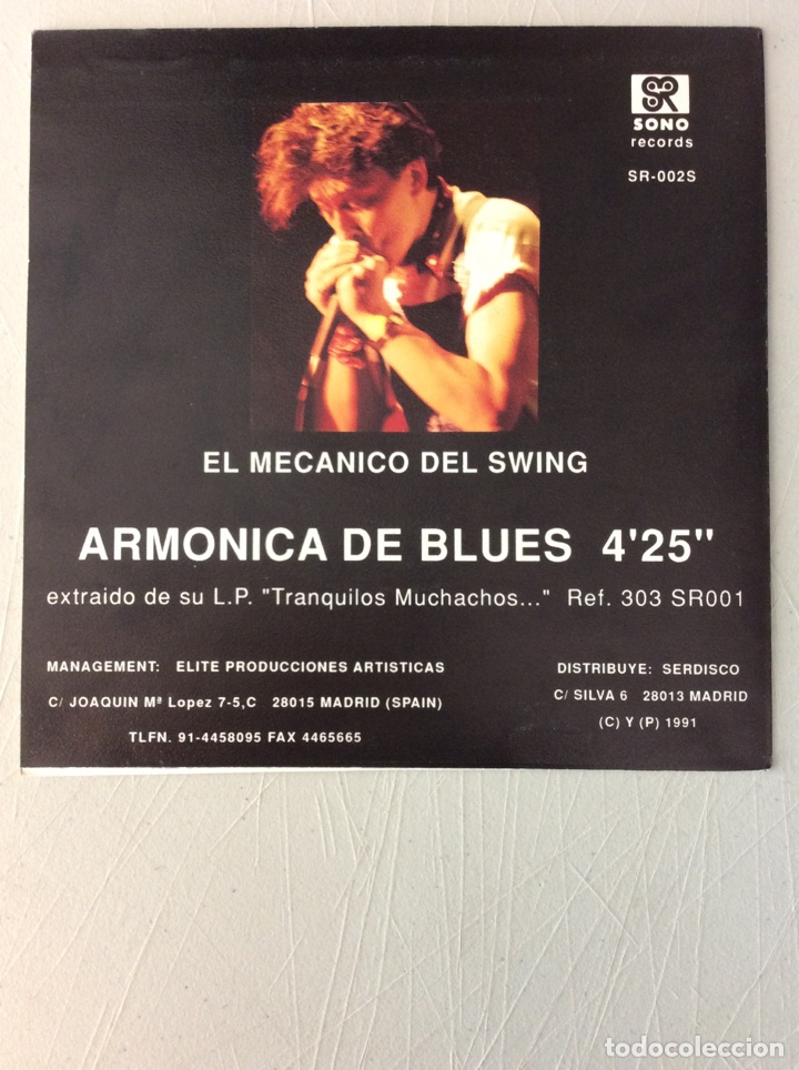 Discos de vinilo: El mec&aacute;nico del swing. Blues arm&oacute;nica de blues. - Foto 2