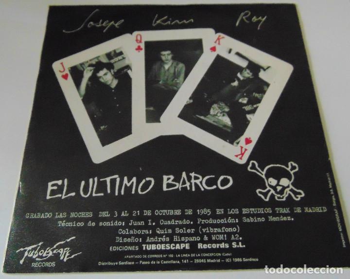 Discos de vinilo: WOM! A2 &ndash; Justicia En Las Calles - SINGLE 1986 - Foto 3