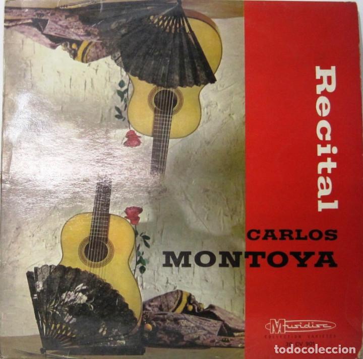 Discos de vinilo: CARLOS MONTOYA - RECITAL - LP - Foto 1