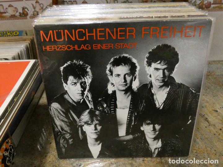 Discos de vinil: CAJJ160 LP TOPE DE NDW MUNCHENER FREIHEIT 1984 U6Y BUEN ESTADO