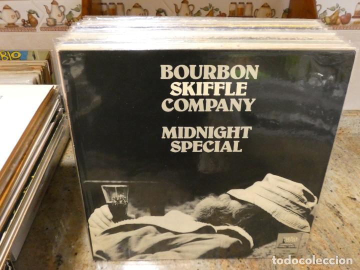 Discos de vinil: CAJJ160 LP UK 60S MUY BUEN ESTADO GENERAL BOURBON SKIFFLE COMPANY MIDNIGHT SPECIAL