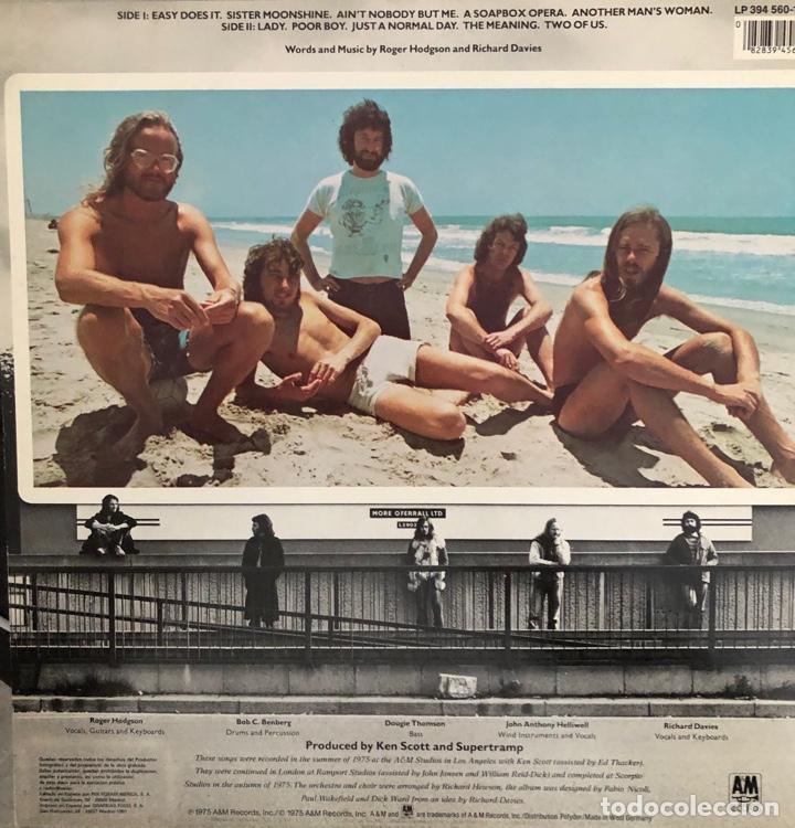 Discos de vinilo: SUPERTRAMP, LP &rdquo;CRISIS? WHAT CRISIS? - Foto 2