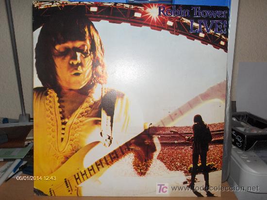 Discos de vinilo: ROBIN TROWER ---- LIVE ! - Foto 1
