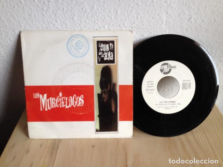 Disques de vinyle: LOS MURCIELAGOS - EL COLOR DE TU ALMA 7&rdquo; VINYL (MOD) SPAIN 1990. NM-NM