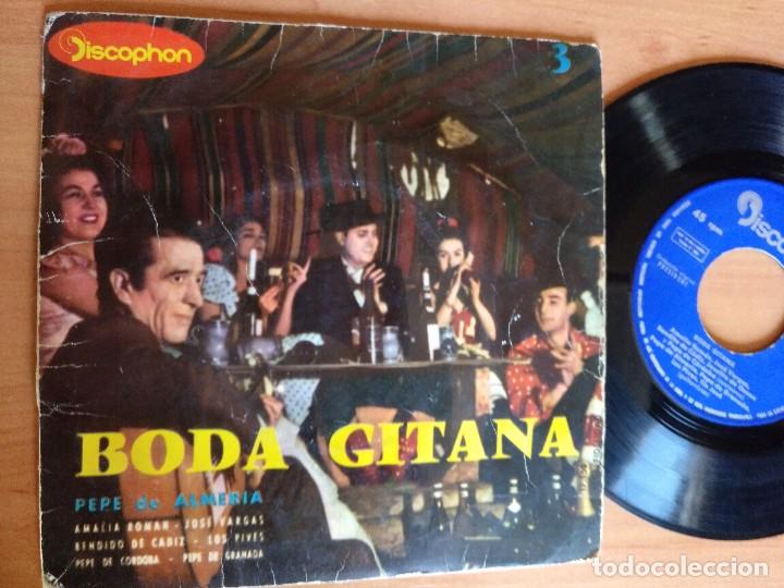 Discos de vinilo: BODA GITANA 1961 EP - Foto 1