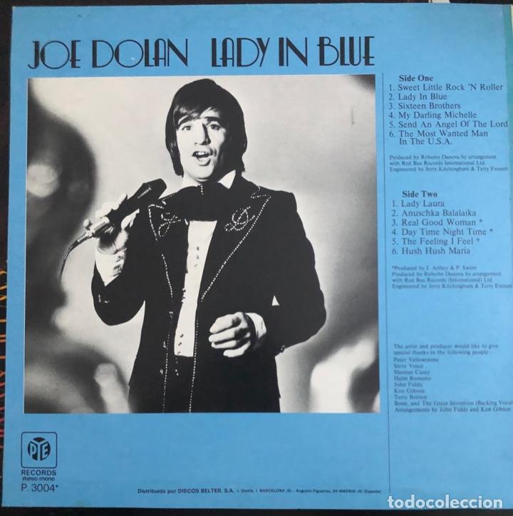 Discos de vinilo: JOE DOLAN LP LADY IN BLUE - Foto 2