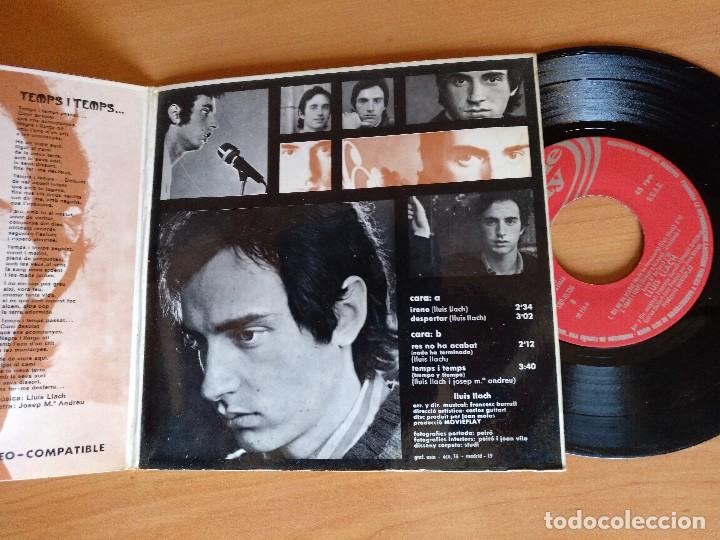 Discos de vinilo: LLUIS LLACH IRENE EP ABIERTO - Foto 1