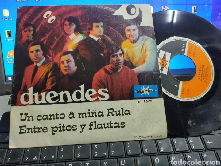 Discos de vinilo: Duendes single un canto a mi&ntilde;a rula 1973 - Foto 1