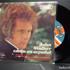 Discos de vinilo: JOHN WALKER - WALKER BROTHERS - HUELLAS DEL MAÑANA SINGLE SPAIN 1970 PDELUXE