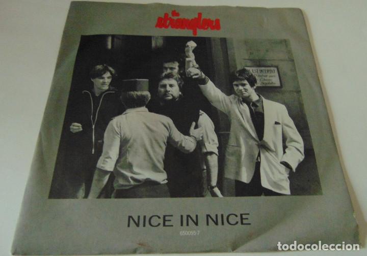 Discos de vinilo: The Stranglers &ndash; Nice In Nice - SINGLE UK - 1986 - Foto 2