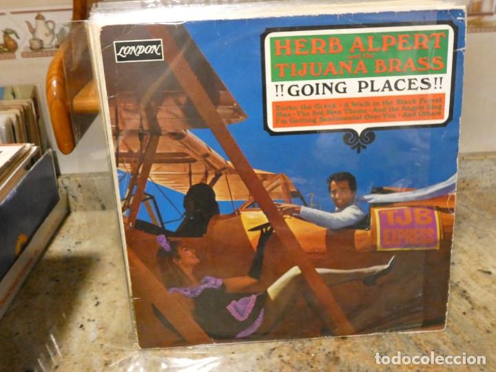 Discos de vinilo: CAJJ160 LP Herb Albert and tijuana Brass Going places uk circa 1970 buen estado general