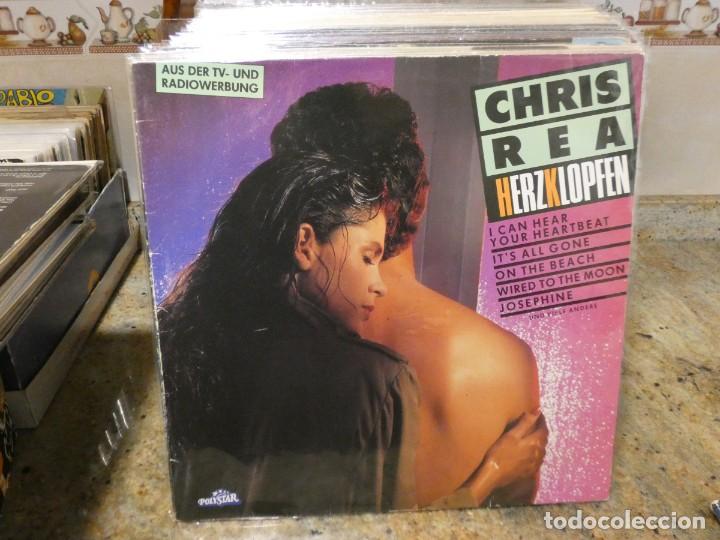 Discos de vinilo: CAJJ160 LP ALEMANIA 80S MUY BUEN ESTADO GENRAL CHIRS REA HERKZLOPEEN BUEN ESTADO GENERAL
