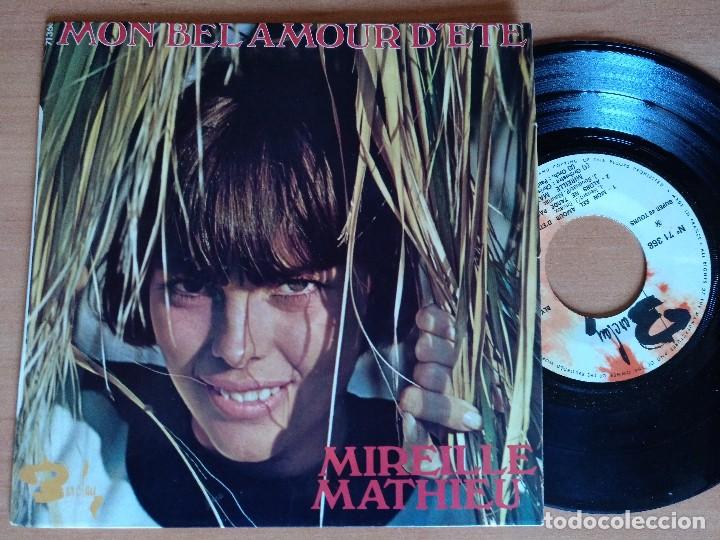 Discos de vinilo: MIREILLE MATHIEU MON BEL EP ORIGINAL FRANCES - Foto 1