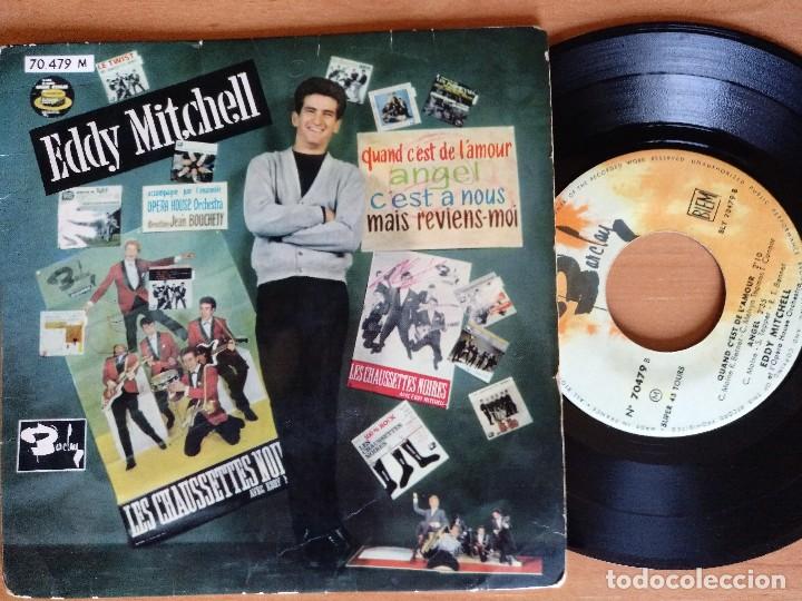 Discos de vinilo: EDDY MITCHELL MAIS EP ORIGINAL FRANCES - Foto 1