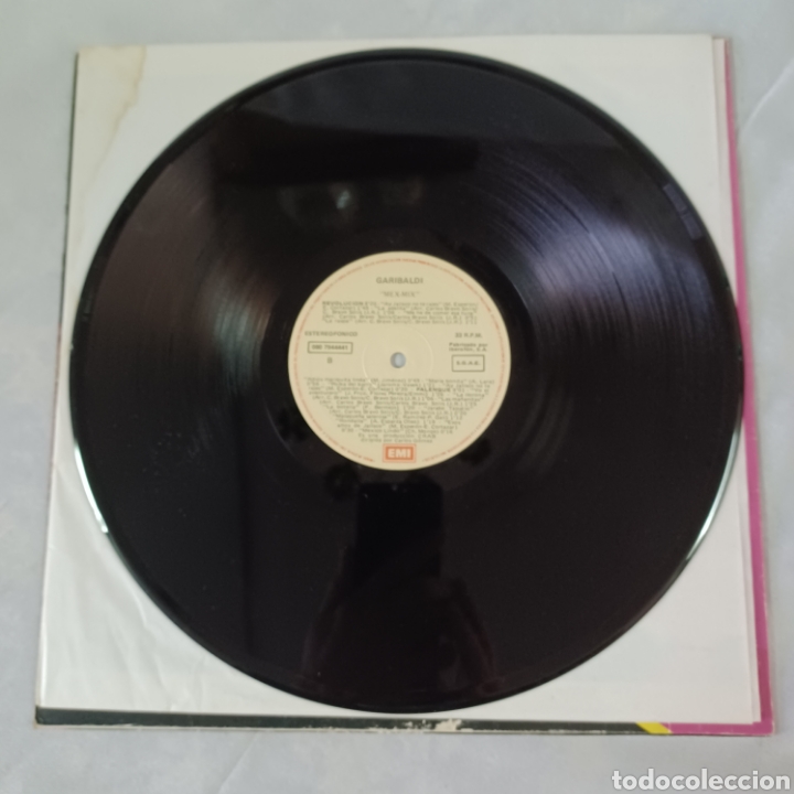 Discos de vinilo: GARIBALDI MEX - MIX 1990 ESPA&Ntilde;A - Foto 4