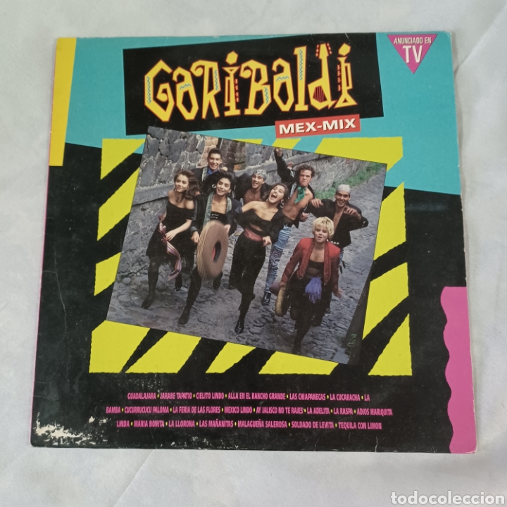 Discos de vinilo: GARIBALDI MEX - MIX 1990 ESPA&Ntilde;A - Foto 1