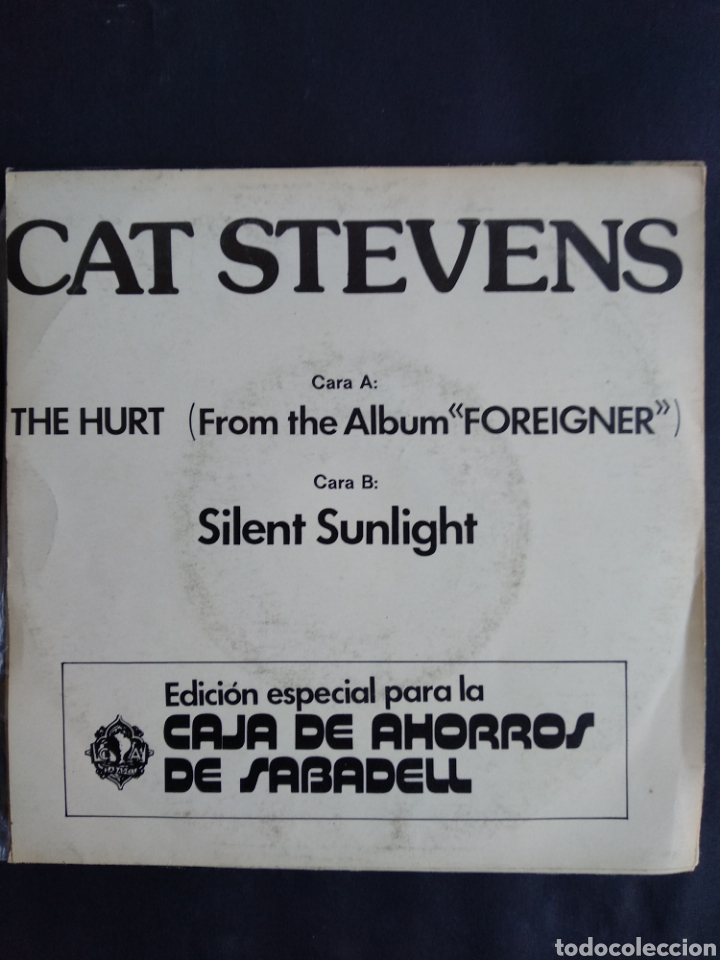 Discos de vinilo: *CAT STEVENS, THE HURT, 1973 - Foto 2