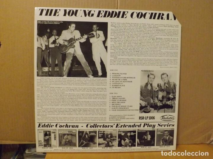 Discos de vinilo: EDDIE COCHRAN ---- THE YOUNG - Foto 2