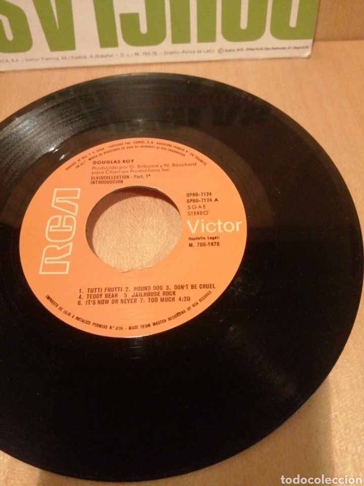 Discos de vinilo: Douglas Roy. Elvis Collection. A&ntilde;o 1978. - Foto 2