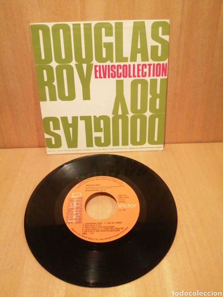 Discos de vinilo: Douglas Roy. Elvis Collection. A&ntilde;o 1978. - Foto 3