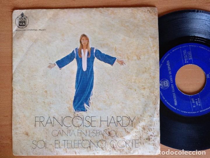 Discos de vinilo: FRAN&Ccedil;OISE HARDY SOL SINGLE - Foto 1