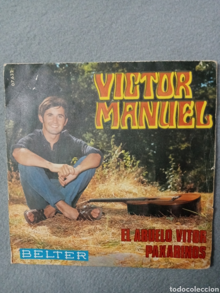 Discos de vinilo: Victor Manuel-el abuelo Vitor - Foto 1