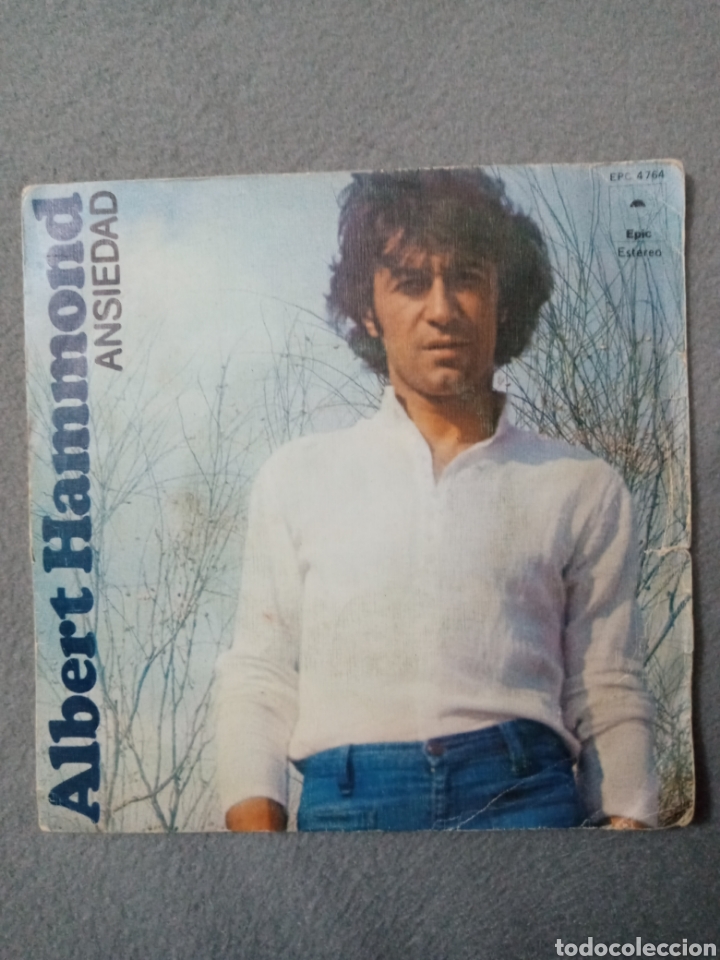 Discos de vinilo: Albert Hammond-ansiedad..disco vinilo single - Foto 1