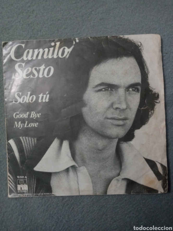 Discos de vinilo: Camilo Sesto-solo tu..disco vinilo single - Foto 1