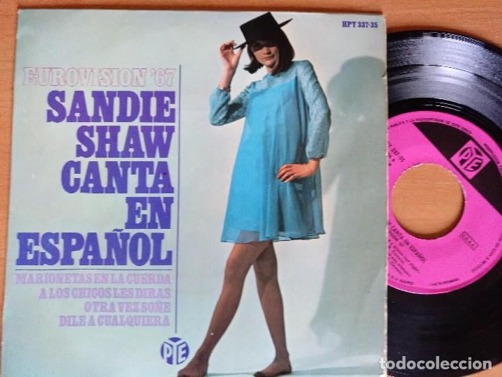 Discos de vinilo: SANDIE SHAW CANTA EN ESPA&Ntilde;OL EP - Foto 1