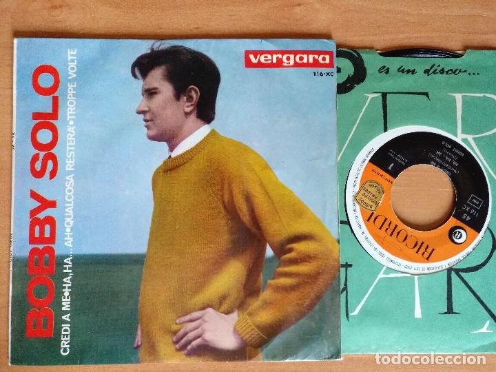 Discos de vinilo: BOBBY SOLO CREDI A ME EP - Foto 1