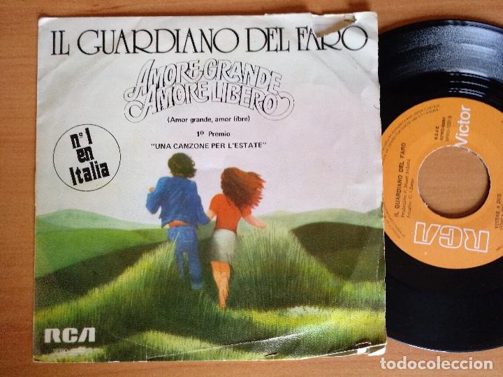 Dischi in vinile: IL GUARDIANO DEL FARO AMORE GRANDE
