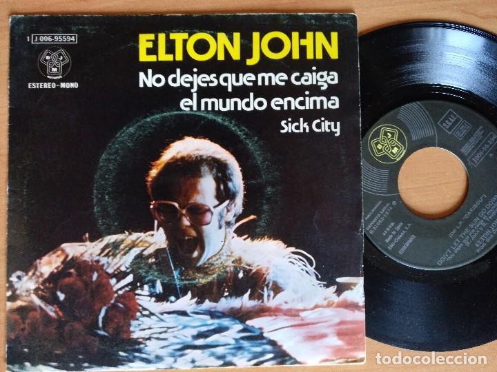 Discos de vinilo: elton john NO DEJES QUE - Foto 1
