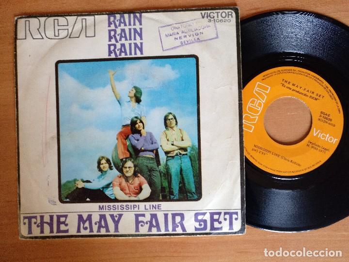 Discos de vinilo: THE MAY FAIR SET RAIN - Foto 1