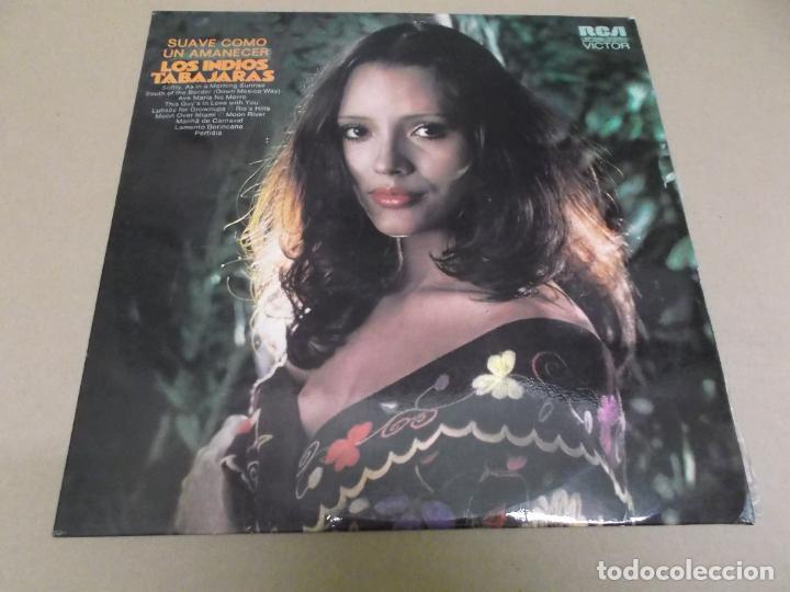 Discos de vinilo: LOS INDIOS TABAJARAS (LP) SUAVE COMO EL AMANECER A&Ntilde;O &ndash; 1972 - Foto 1