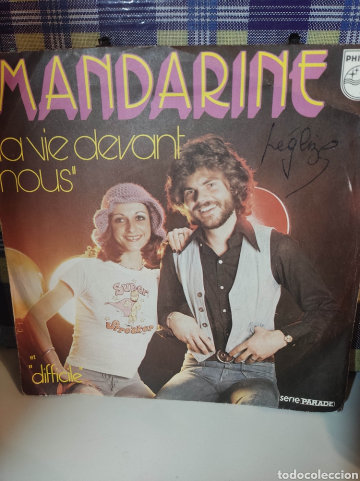 Discos de vinilo: SINGLE - MANDARINE - LA VIE DEVANT NOUS - TDKDS1F - Foto 1