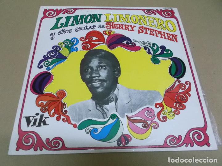 Discos de vinilo: HENRY STEPHEN (LP) LIMON LIMONERO Y OTROS EXITOS A&Ntilde;O &ndash; 1968 - Foto 1