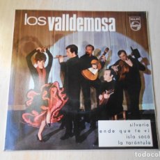 Discos de vinilo: VALLDEMOSA, LOS, EP, SILVERIO + 3, AÑO 1966. Lote 307453943
