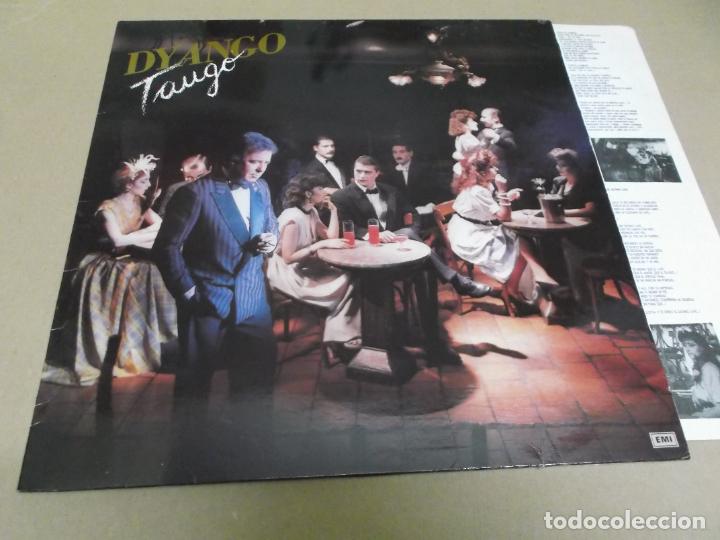 Discos de vinilo: DYANGO (LP) TANGO A&Ntilde;O &ndash; 1988 &ndash; HOJA CON LETRAS - Foto 1